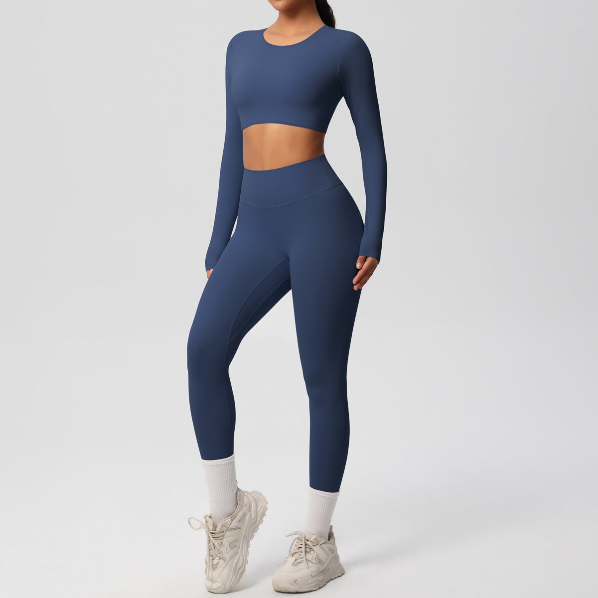 Seamless Comfort Dual-Brushed Yoga Set